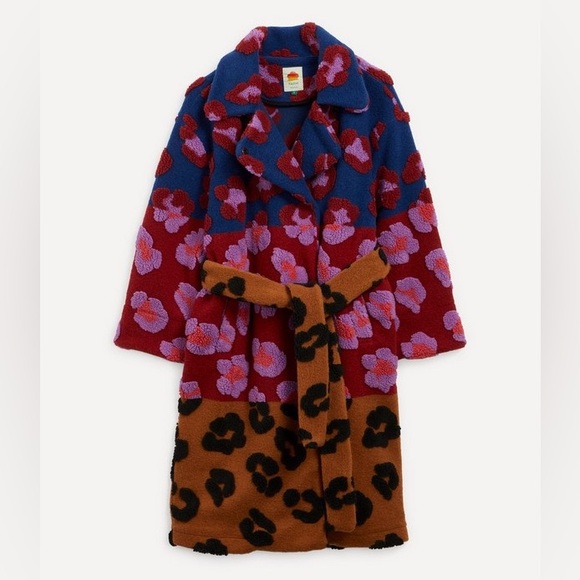 FARM RIO
Mixed Leopards Fleece Teddy Coat Size Medium NWT - Picture 5 of 10